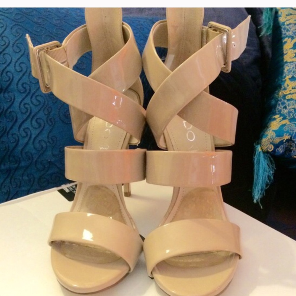 Aldo Alvara Nude Heels